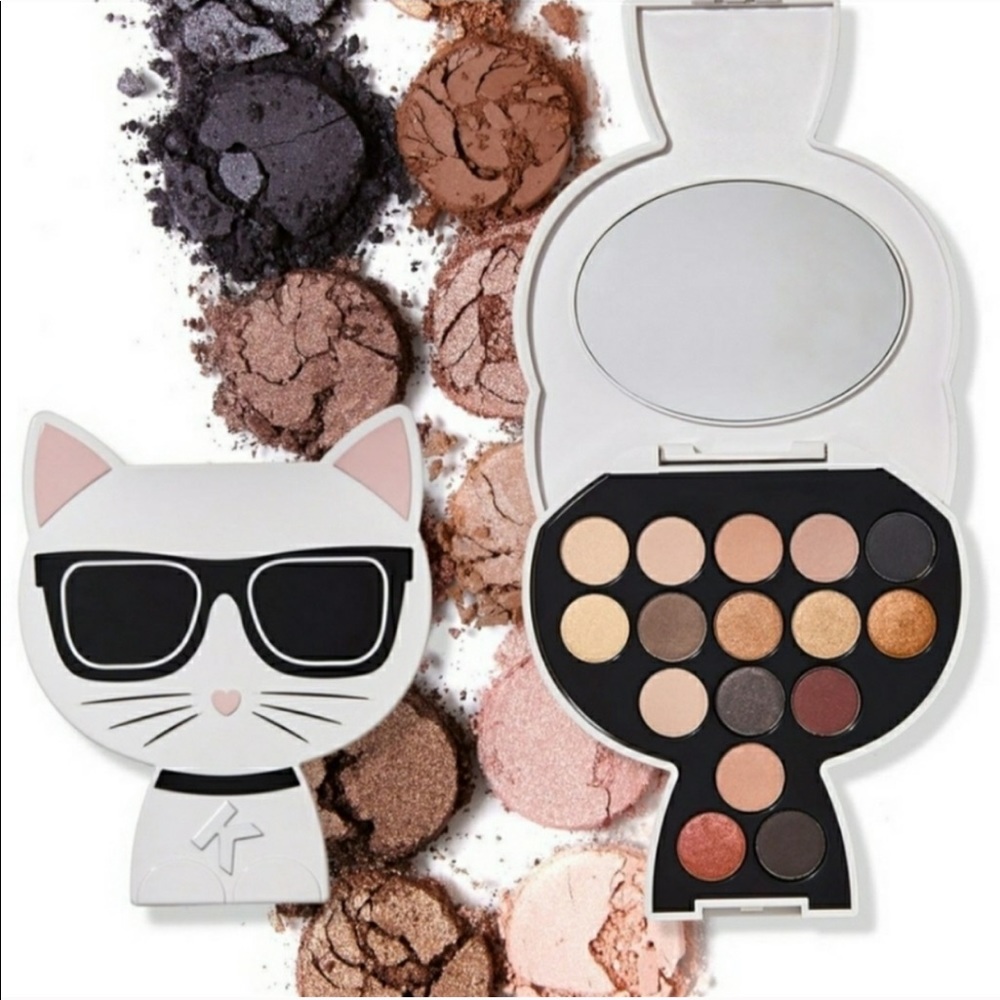 BNIB Karl Lagerfeld+Model Co Eyeshadow Palette